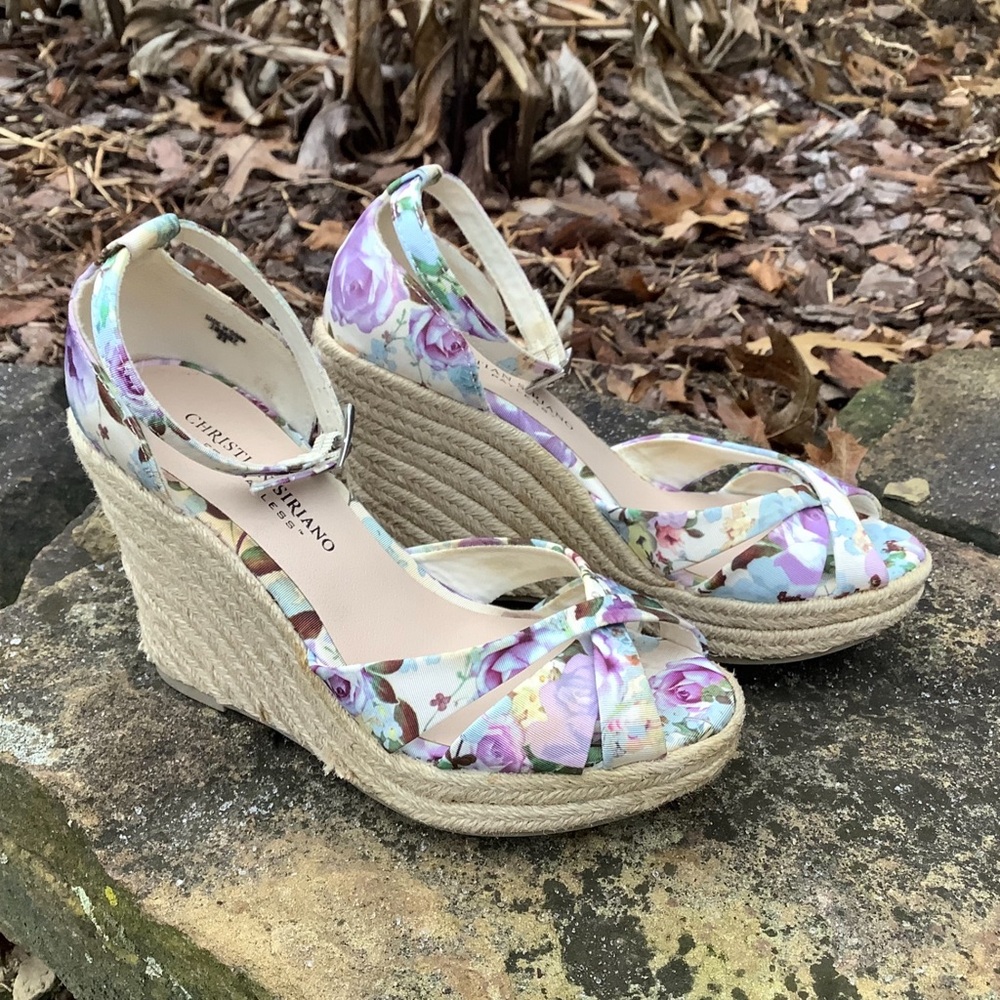 Christian Siriano for Payless Floral Shoe - Size 6